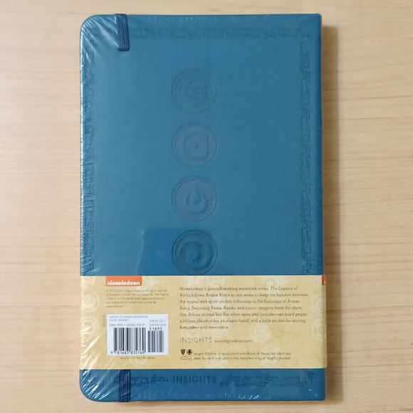 The Legend of Korra Hardcover Journal Diary Notebook Memos Book - Picture 5 of 12